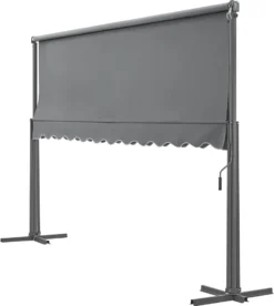 Pro-Tec Standmarkise Selenizza Freistehende Markise 400x300x260cm Gartenmarkise Sonnenschutz Terrassenüberdachung Outdoor Terrasse Garten Balkon Dunkelgrau -Stil Beet Verkaufsgeschäft 87e96f92a3e49b49c316044c7f6c745b