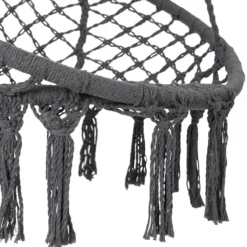 KOOPMANN 17523181 Hängesessel Im Boho-Style Ø80cm - -Stil Beet Verkaufsgeschäft 8863e034e6a4e25978ca3d92b75d6269