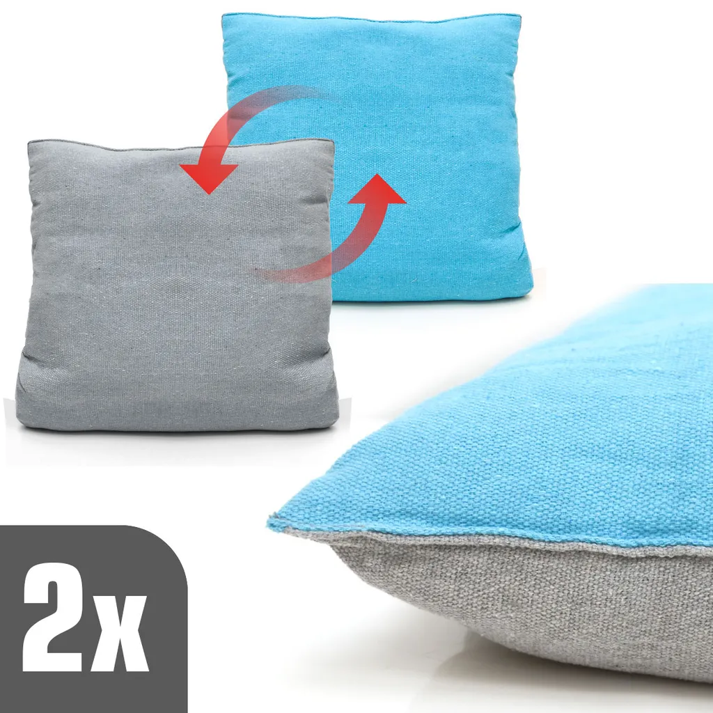 Balkon Hängesessel Mit 2 Kissen Zum Wenden - Outdoor Hängeschaukel Für Garten 3 Balkon Hängesessel Mit 2 Kissen Zum Wenden - Outdoor Hängeschaukel Für Garten - Image 3