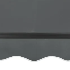 Juskys Markise 350 X 300 Cm - Beschattung Terrasse & Balkon - Gelenkarmmarkise Mit Kurbel & Halterung - Sonnenschutz Balkonmarkise Gelenkmarkise Grau -Stil Beet Verkaufsgeschäft 894ba51618abe0fba67ffaf6b4f2c105