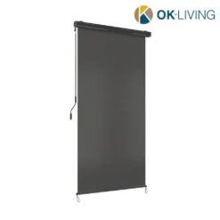 OK-Living Senkrechtmarkise Sonnenschutzrollo Seitenmarkise Anthrazit 250x140 Cm -Stil Beet Verkaufsgeschäft 897c2451b28092c0e7aa6ba3e2d63ff0