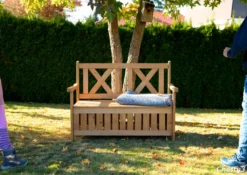 Needs&wants® Gartenbank Holz Wetterfest Mit Stauraum Und Abdeckung, 2-Sitzer Truhenbank Holzbank Klassisch, Parkbank Sitzbank Massiv Garten Outdoor Mit Truhe, 115x58x85 Cm, Naturholz Massivholz, Dunkel-braun 18 Needs&wants® Gartenbank Holz Wetterfest Mit Stauraum Und Abdeckung, 2-Sitzer Truhenbank Holzbank Klassisch, Parkbank Sitzbank Massiv Garten Outdoor Mit Truhe, 115x58x85 Cm, Naturholz Massivholz, Dunkel-braun -Stil Beet Verkaufsgeschäft 8a440ec4b90a84a9c55108857e5cd602