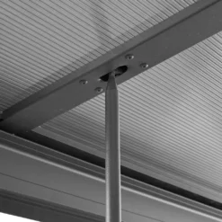 Juskys Terrassenüberdachung 7x3 M Mit Schiebedach - Terrassendach Aus Aluminium Mit Doppelstegplatten - Wetterfeste Überdachung Mit UV-Schutz - Grau 22 Juskys Terrassenüberdachung 7x3 M Mit Schiebedach - Terrassendach Aus Aluminium Mit Doppelstegplatten - Wetterfeste Überdachung Mit UV-Schutz - Grau -Stil Beet Verkaufsgeschäft 8d376b59466777b147db31fd5b4b3c66