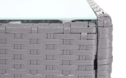 Poly-Rattan Garten-Garnitur HWC-D82, Sitzgruppe Lounge-Set Grau Mit Kissen Anthrazit -Stil Beet Verkaufsgeschäft 8f2a936bceea06aae8606cafe584bea1