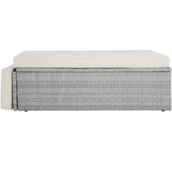 Tectake Rattan Lounge Korfu - Hellgrau -Stil Beet Verkaufsgeschäft 8f50da1eab0bdfe1f6125f46672f3bc4