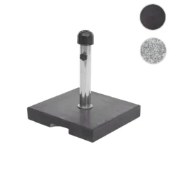 Sonnenschirmständer HWC-F92, Schirmständer Schirmhalter, Granit 24kg Eckig Schwarz 11 Sonnenschirmständer HWC-F92, Schirmständer Schirmhalter, Granit 24kg Eckig Schwarz -Stil Beet Verkaufsgeschäft 8fae028eced816e51712d723cf0f12c4