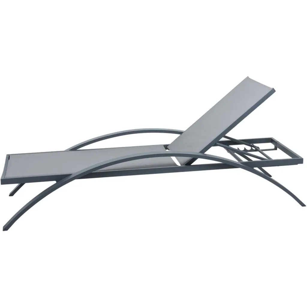 Garden Pleasure Sonnenliege DONNA Relaxliege Liege Garten Terrasse Möbel Taupe 3 Garden Pleasure Sonnenliege DONNA Relaxliege Liege Garten Terrasse Möbel Taupe - Image 3