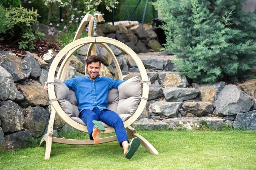 Hängesessel Kugel Ohne Gestell Amazonas Globo Chair Kissen Taupe 7 Hängesessel Kugel Ohne Gestell Amazonas Globo Chair Kissen Taupe – Bild 7