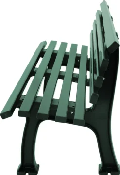 Bank SYLT 3-sitzer Aus Kunststoff Von BLOME, Dunkelgrün -Stil Beet Verkaufsgeschäft 92715408af231f9094927f61e0b54f7a