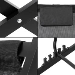 Ambiance Gartenliege Sonnenliege Liegestuhl Klappbar SCHWARZ Aus Metall 101x61x91 Cm 14 Ambiance Gartenliege Sonnenliege Liegestuhl Klappbar SCHWARZ Aus Metall 101x61x91 Cm -Stil Beet Verkaufsgeschäft 954d75892695c6945e1c5110a6c46bbc
