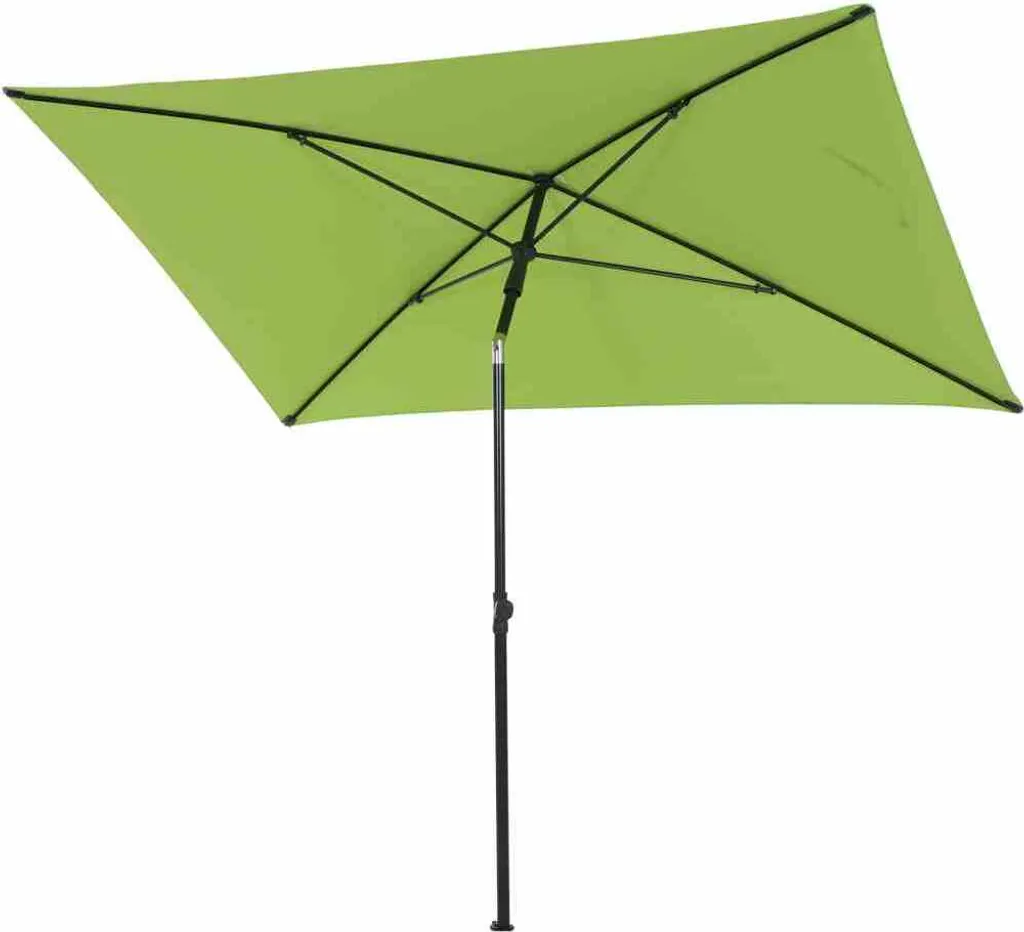 SIENA GARDEN City Mittelstockschirm Anthrazit/grün 140x210cm M32100 8 SIENA GARDEN City Mittelstockschirm Anthrazit/grün 140x210cm M32100 - Image 8