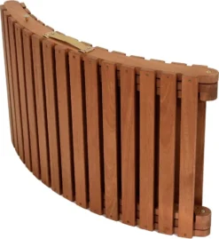 Gartenliege Klappbar, Akazie Geölt, Mit Auflage Rot, -Stil Beet Verkaufsgeschäft 96dd27b0f27df471d181a471634368c3