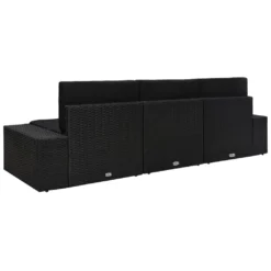 VidaXL Modulares 3-Sitzer-Sofa Poly Rattan Schwarz 12 VidaXL Modulares 3-Sitzer-Sofa Poly Rattan Schwarz -Stil Beet Verkaufsgeschäft 99c263ce147944519157b0dd00dab361