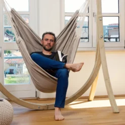 Hängematte / Hängesessel Amazonas Artista 160x130cm Sand 34 Hängematte / Hängesessel Amazonas Artista 160x130cm Sand -Stil Beet Verkaufsgeschäft 9a07524ae026068b7aaf0df560aa608f