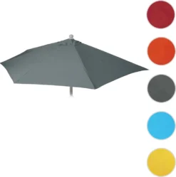 Ersatz-Bezug Für Sonnenschirm Halbrund Parla, Sonnenschirmbezug Ersatzbezug, 300cm Stoff/Textil UV 50+ 3kg Anthrazit 17 Ersatz-Bezug Für Sonnenschirm Halbrund Parla, Sonnenschirmbezug Ersatzbezug, 300cm Stoff/Textil UV 50+ 3kg Anthrazit -Stil Beet Verkaufsgeschäft 9a594cd26bedd6fc60ff9a668e7f2fff