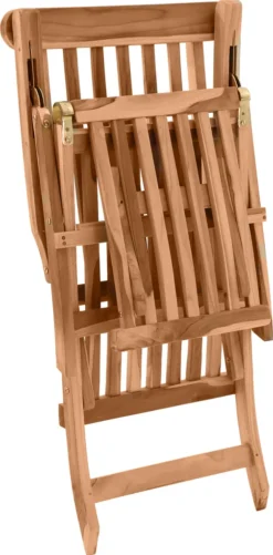 Möbilia Gartenliege Aus Teak Holz | Liegestuhl Mit 4 Liegepositionen | B 58,5 X T 149 X H 87 Cm | Natur | 11020008 | Serie GARTEN -Stil Beet Verkaufsgeschäft 9a843ec4f429ce3672d7bda0fafa4a1e