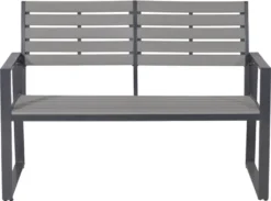 Garden Impressions Detroit Alu Parkbank Gartenbank 2-Sitzer