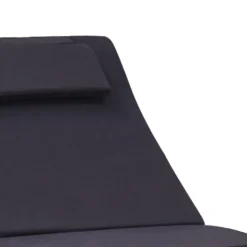 VidaXL Sonnenliege Mit Auflage Poly Rattan Schwarz -Stil Beet Verkaufsgeschäft a007298ca89444313e1767445332d6de