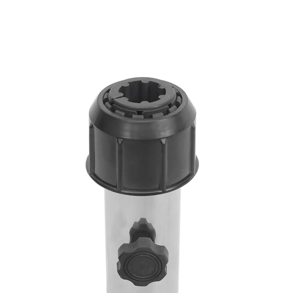 Sonnenschirmständer HWC-F92, Schirmständer Schirmhalter, Granit 24kg Eckig Schwarz 4 Sonnenschirmständer HWC-F92, Schirmständer Schirmhalter, Granit 24kg Eckig Schwarz - Image 4