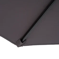 Outsunny Sonnenschirm Ampelschirm Kurbelschirm Mit Handkurbel Rund, Stahlbogenstäbe Und Stahl-Stehstäbe, Polyestergewebe, Grau, Ø2,95 X 2,45H M -Stil Beet Verkaufsgeschäft a1e6e03df25d0fcb88d5b467cced59ea