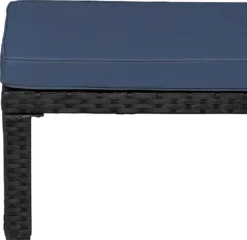 Mucola Sonnenliege Rattan Gartenliege Auflage Grau Relaxliege Strandliege Balkonliege -Stil Beet Verkaufsgeschäft a21e44eea040fcaf19c8caa533f01ab6