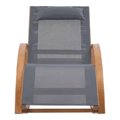 Schaukelliege Iasmos 167 X 71 X 73 Cm Liegestuhl Mit Kopfkissen Und Armlehnen Schaukelstuhl Relaxliege Liege Lärchenholz Dunkelgrau -Stil Beet Verkaufsgeschäft a29e11ac188cc96ab1a45415257bb3a2