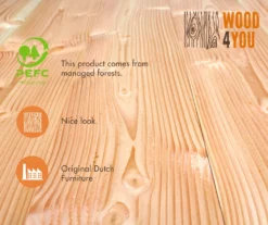 Wood4you - Gartenbank Vlieland - 'Do It Yourself' Bausatz Douglasienholz 175Lx72Hx57T Cm - Inkl. Kissen -Stil Beet Verkaufsgeschäft a39a8e2a779718f58c32557d9f7ef00d