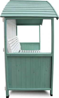 HABAU Laubenbank "Romantik" In Mintgrün Und Weiß, 120 X 76 X 170 Cm -Stil Beet Verkaufsgeschäft a51c25642647f603a9b4a94c1be4670f