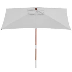 Anndora Sonnenschirm 2,5x1,5m EckigKnickbar Hellgrau - Hellgrau -Stil Beet Verkaufsgeschäft a60e7460808de27d8ddcd48069bb1770