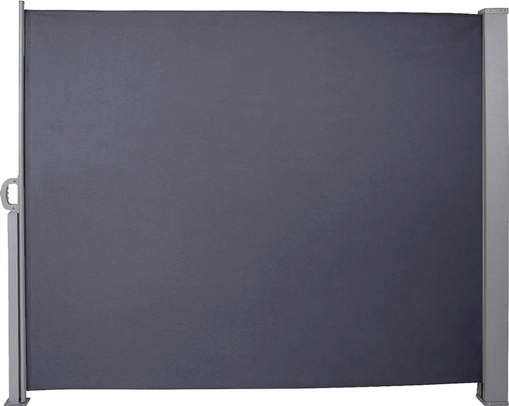 EINFEBEN Seitenmarkise Markisen Alu Ausziehbar 160x300 Cm Anthrazit Sichtschutz Windschutz Sonnenschutz Seitenrollo 1 EINFEBEN Seitenmarkise Markisen Alu Ausziehbar 160x300 Cm Anthrazit Sichtschutz Windschutz Sonnenschutz Seitenrollo