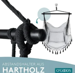 NOKIA Hängesessel Hängeschaukel Hängekorb Inkl 2 Kissenbezüge Und Tasche Für Getränke -Stil Beet Verkaufsgeschäft a7d5bd6bd236078896eff8a3c8f2b5e5