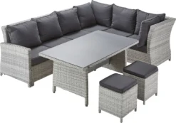 Primaster Dining Lounge Möbelset Caldera 3 In 1 Inkl. Auflagen Und Zierkissen -Stil Beet Verkaufsgeschäft a8f66c173b22f34ef547691342bbc4dc