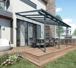 Palram - Canopia Terrassenüberdachung Sierra Grau 299x555x305 Cm -Stil Beet Verkaufsgeschäft a9d4311446752163d7ab65d5e00cb0ed