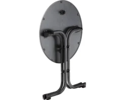 SIEGER Boulevard-Klapptisch, Ø 70x72 Cm, Eisengrau N05013 -Stil Beet Verkaufsgeschäft aa9a689723a91d40f4cc2824ebabb29c