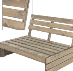 ECD Germany Gartenbank 3-Sitzer Mit Rückenlehnen, 120x76,5x80 Cm, Grau, Aus Massivholz, Robust Und Wetterfest, Parkbank Sitzbank Gartenmöbel Holzbank Bank, Für Garten, Balkon Und Terrasse 9 ECD Germany Gartenbank 3-Sitzer Mit Rückenlehnen, 120x76,5x80 Cm, Grau, Aus Massivholz, Robust Und Wetterfest, Parkbank Sitzbank Gartenmöbel Holzbank Bank, Für Garten, Balkon Und Terrasse -Stil Beet Verkaufsgeschäft ae247f2f690eac4b3148a32b7365b83a 1