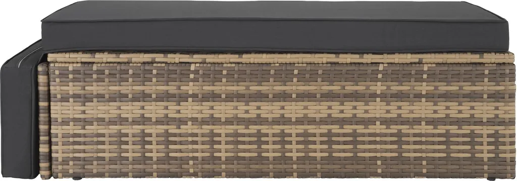 Tectake Rattan Lounge Korfu - Natur 7 Tectake Rattan Lounge Korfu - Natur - Image 7