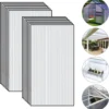14 X Polycarbonatplatten PC MW 4 MM KLAR 610X1220 Mm