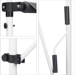 Relaxdays Klemmmarkise Blau Weiß -Stil Beet Verkaufsgeschäft af163b21059cb035ba1e6e77302c4e18