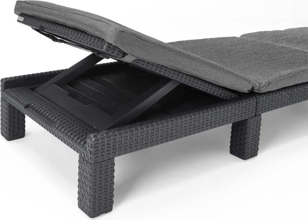 Allibert Sonnenliege Daytona, Graphitgrau 7 Allibert Sonnenliege Daytona, Graphitgrau - Image 7