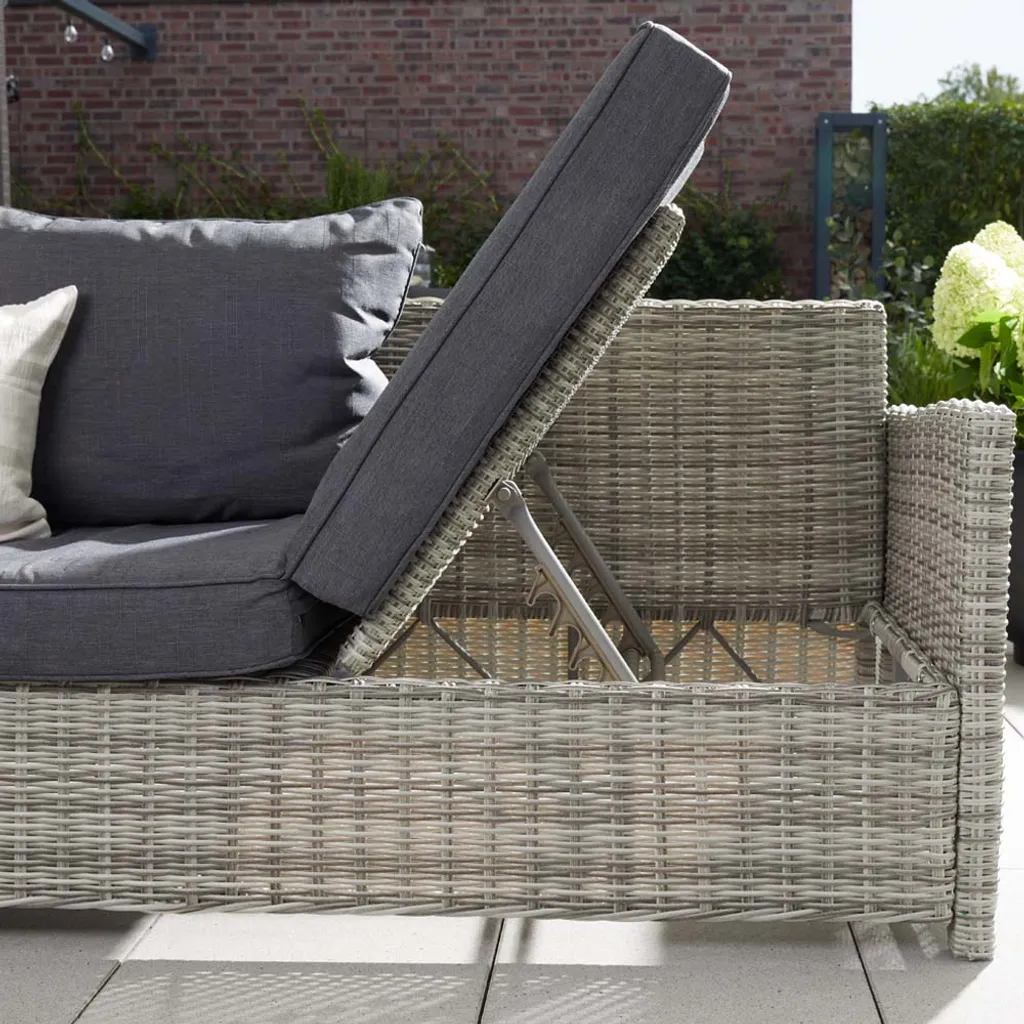 HOME DELUXE - Bahia Sitzgruppe Polyrattan Rattanmöbel Gartenmöbel Lounge Gartengarnitur 3 HOME DELUXE - Bahia Sitzgruppe Polyrattan Rattanmöbel Gartenmöbel Lounge Gartengarnitur – Bild 3