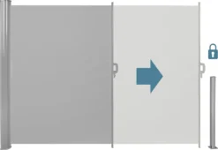 Tectake Aluminium Seitenmarkise Ausziehbar Mit Aufrollmechanismus - 200 X 300 Cm, Grau 10 Tectake Aluminium Seitenmarkise Ausziehbar Mit Aufrollmechanismus - 200 X 300 Cm, Grau -Stil Beet Verkaufsgeschäft b2b2b06002caa4e4aff2cebd91d0b916