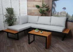 Garten Garnitur HWC-L27, Garnitur Sitzgruppe Lounge-Set Sofa, Spun Poly Alu Akazie Holz Hellgrau 27 Garten Garnitur HWC-L27, Garnitur Sitzgruppe Lounge-Set Sofa, Spun Poly Alu Akazie Holz Hellgrau -Stil Beet Verkaufsgeschäft b31b601246ad53f3ed3e97c8582558a3