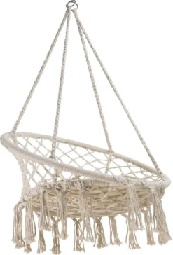 Tectake Hängesessel Jane - Beige -Stil Beet Verkaufsgeschäft b3488aecc0f45a554e44468f479e0ab6