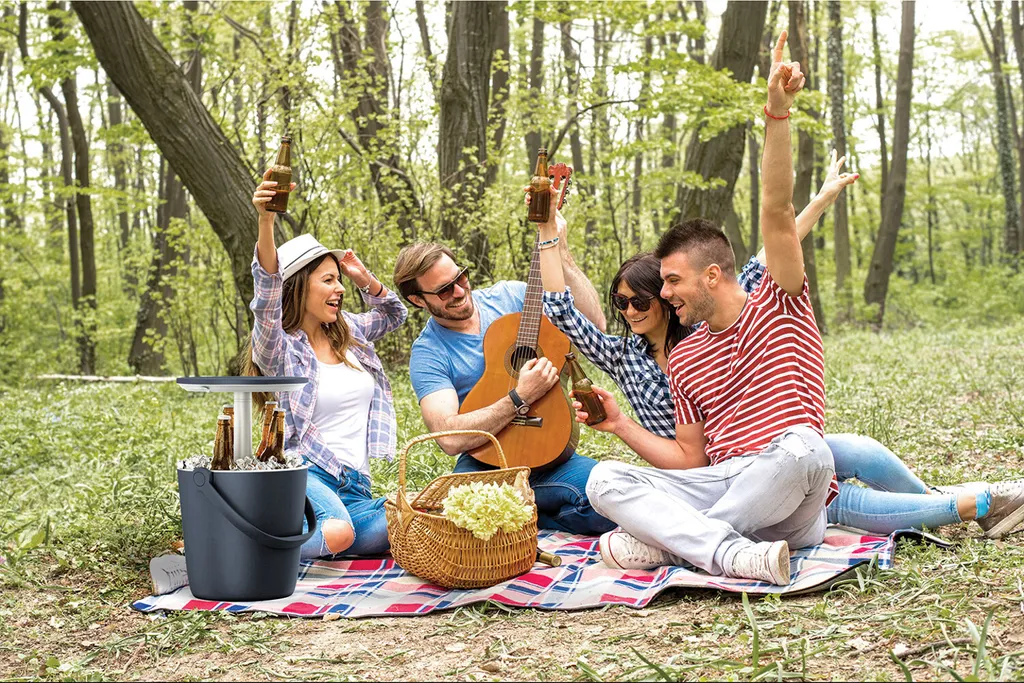 Keter Stehtisch-Getränkekühler Go Bar Anthrazit 7 Keter Stehtisch-Getränkekühler Go Bar Anthrazit - Image 7