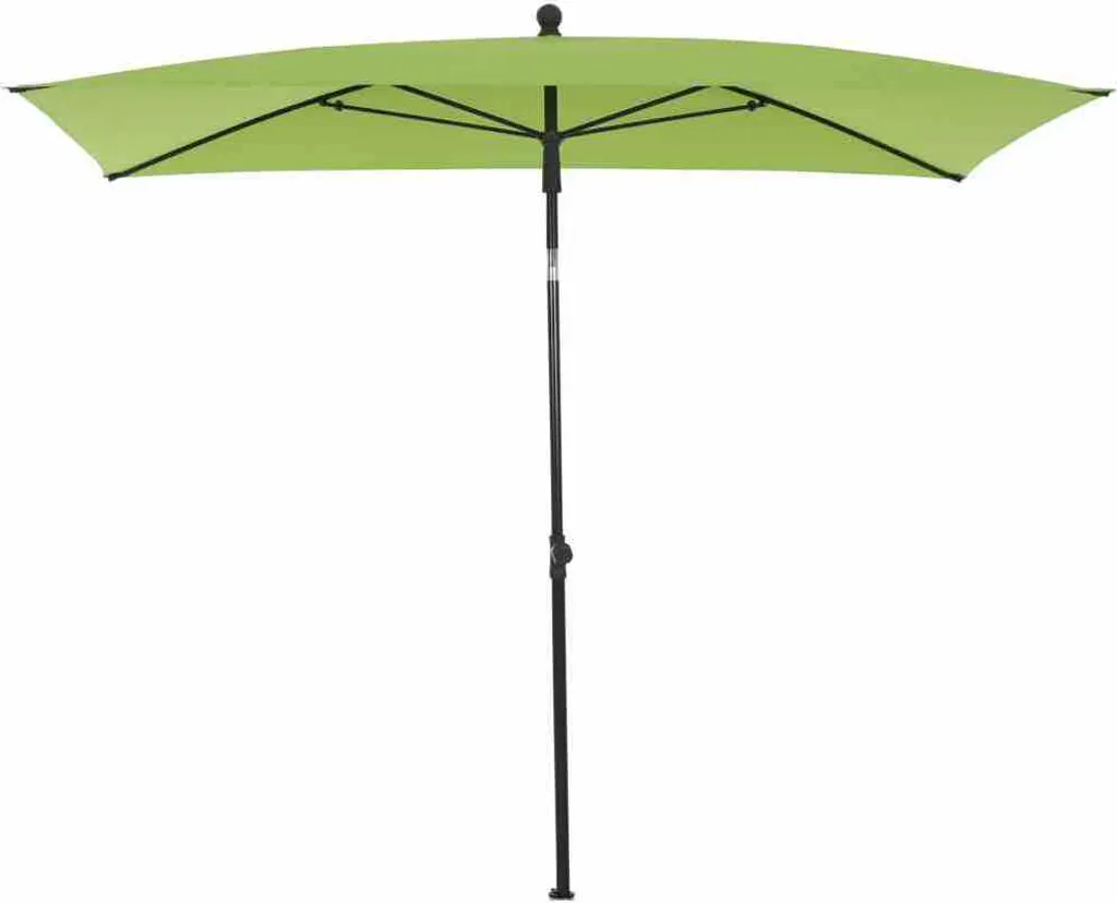 SIENA GARDEN City Mittelstockschirm Anthrazit/grün 140x210cm M32100 2 SIENA GARDEN City Mittelstockschirm Anthrazit/grün 140x210cm M32100 - Image 2