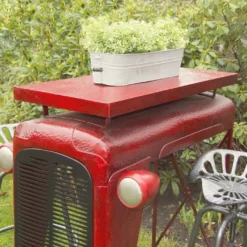 Esschert Design Traktortisch Rot; IH033 25 Esschert Design Traktortisch Rot; IH033 -Stil Beet Verkaufsgeschäft b75c52960ff173910298a8f8cca21132