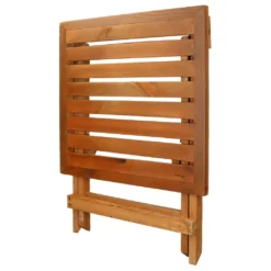 ECD Germany Gartentisch, 46x46x46 Cm, Braun, Aus Kiefernholz, Klappbar, Massiv, Für Ihren Balkon Terrasse Oder Garten, Holztisch Balkontisch Klapptisch Beistelltisch Campingtisch Tisch Gartenmöbel -Stil Beet Verkaufsgeschäft b7f1cb99e6428b358f5f75a269c5d7a1 1