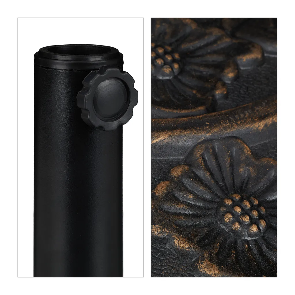 Relaxdays Sonnenschirmständer Halbrund 7 Relaxdays Sonnenschirmständer Halbrund - Image 7