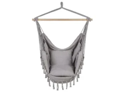 Hängesessel Hellgrau Aus Buchenholz Und Baumwolle Schlafzimmer Wohnbereich Balkon Boho-Stil Modernes Design 10 Hängesessel Hellgrau Aus Buchenholz Und Baumwolle Schlafzimmer Wohnbereich Balkon Boho-Stil Modernes Design -Stil Beet Verkaufsgeschäft b95dbd59c841b783d8d072e30abaa541