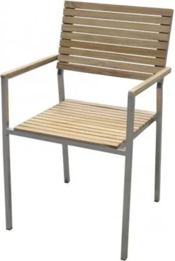 Garden Pleasure Bank DENVER 2-Sitzer Edelstahl 304 Gebürstet / Teak100% 304770 -Stil Beet Verkaufsgeschäft b996e3e45f526eab011ca8ca4372290d